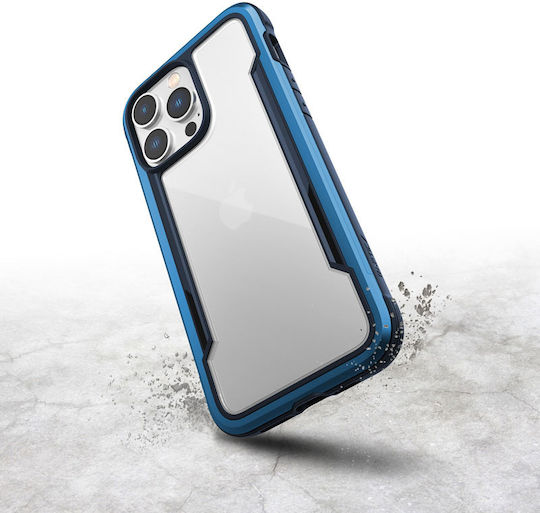 X-Doria Husă Spate Metalică Albastru Marin (iPhone 14 Pro Max)
