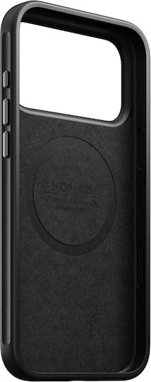 Nomad Modern Bumper Leder / Gehärtetes Glas / Kunststoff / Silikon Beige (iPhone 18 Pro / 17 Pro)