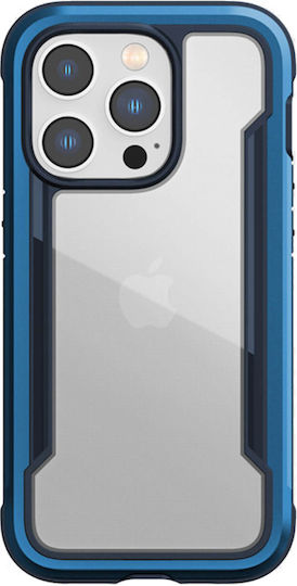 X-Doria Backcover Metallisch Marineblau (iPhone 14 Pro)