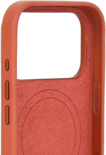 Mujjo Back Cover Μεταλλικό 1mm Πορτοκαλί (iPhone 18 Pro / 17 ProXiaomi 17 Pro)