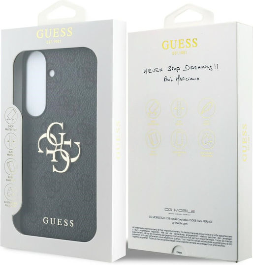 Guess Metallic Wallet Navy Blue (Galaxy S26 FE)
