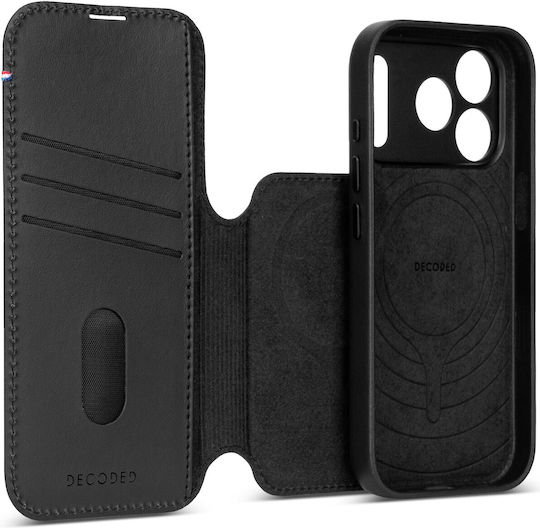 Decoded Wallet Δερμάτινο Μαύρο (iPhone 18 Pro Max / 17 Pro MaxXiaomi 17 Pro Max)
