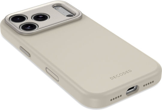 Decoded Back Cover Σιλικόνης Γκρι (iPhone 18 Pro Max / 17 Pro MaxXiaomi 17 Pro Max)