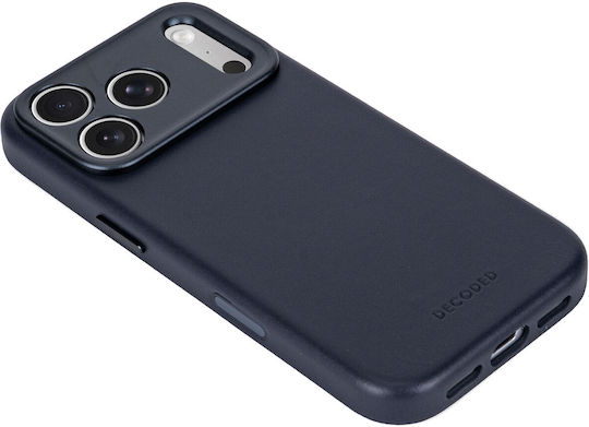 Decoded Back Cover Δερμάτινο Navy Μπλε (iPhone 18 Pro / 17 ProXiaomi 17 Pro)