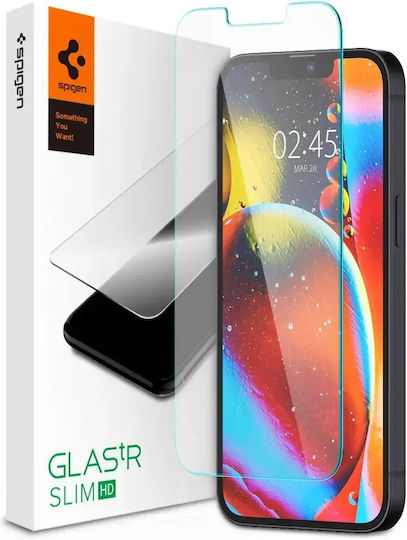 Spigen Pack Back Cover Σιλικόνης 0.2mm Διάφανο (iPhone 14)
