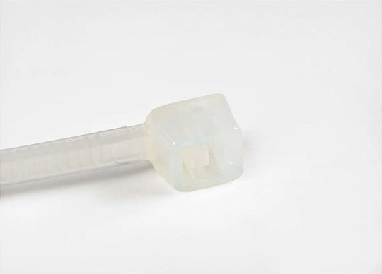StarTech Plastische Kabelbinder in Weißer Farbe (1000 Stück) CBMZT4NK