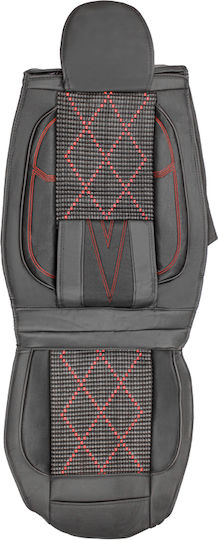 Juyee Предни Калъфи за Автомобил от Изкуствена Кожа Черни