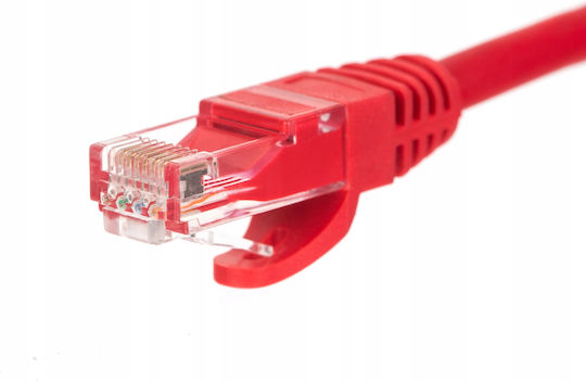 Netrack U/UTP Cat.5e (Gigabit) Cablu De Rețea Ethernet 2m Roșu