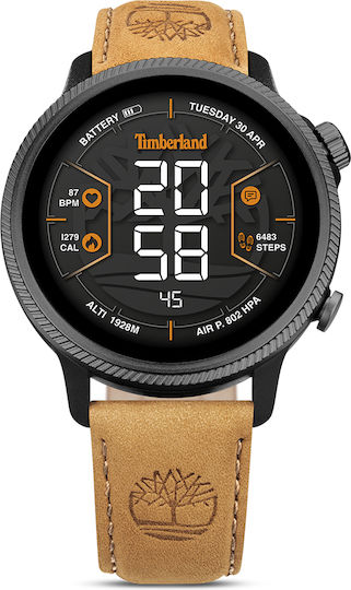Timberland Trail Force S1 48mm Smartwatch με Παλμογράφο (Ταμπά)