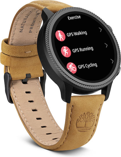 Timberland Trail Force S1 48mm Smartwatch με Παλμογράφο (Ταμπά)