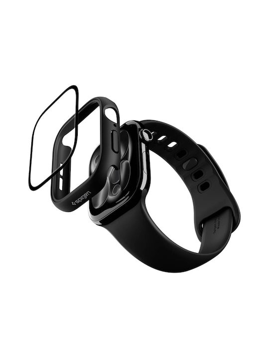 Spigen Husă din Plastic de Culoare Neagră pentru Apple Watch 10 / 11 (42 mm) Spigen Husă din Plastic de Culoare Neagră pentru Apple Watch 10 / 11 (42 mm)