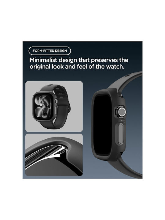 Spigen Carcasă din Plastic Neagră pentru Apple Watch 12 (42 mm)