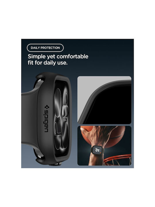 Spigen Carcasă din Plastic Neagră pentru Apple Watch 12 (42 mm)
