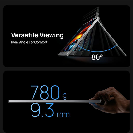 Z1C HDR Portable Monitor 16.1" FHD 1920x1080 Grey