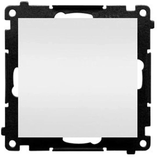 Kontakt-Simon Întrerupător de Perete Încastrat fără Ramă Gri