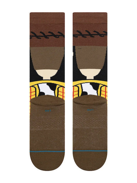 Stance Woody Sportsocken Braun 1 Paar