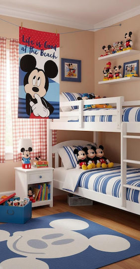Disney Mickey Mouse Детска Кърпа 70x140 см