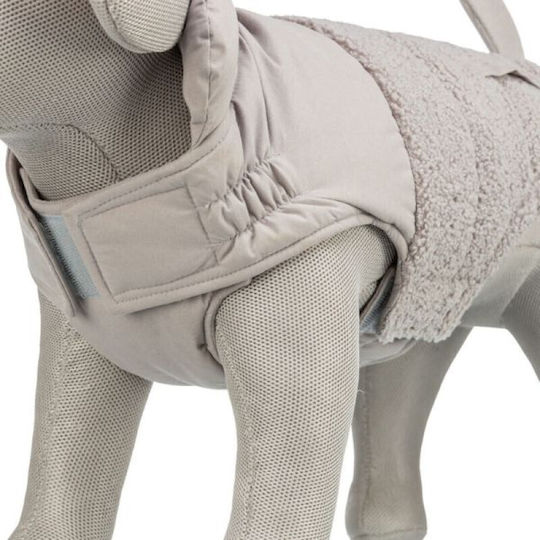 Trixie Geacă pentru Câini Gri Medium / Small cu Lungimea Spatelui de 40 cm