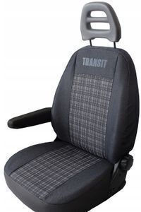 Wipcar Front Car Seat Covers 2 Pcs Ford Transit / Focus Black