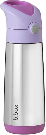 B.Box Edelstahl-Kinderthermosflasche Lila 500 ml