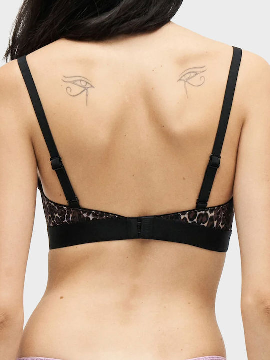 Damen-Sport-BH Animal Print