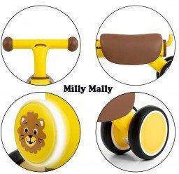 Milly Mally York Mașinuță Ride On pentru 12+ Luni cu Sunete Galben