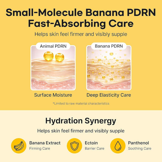 Banana Pdrn Eye Cream for Dark Circles & Moisturising With Colour 15gr