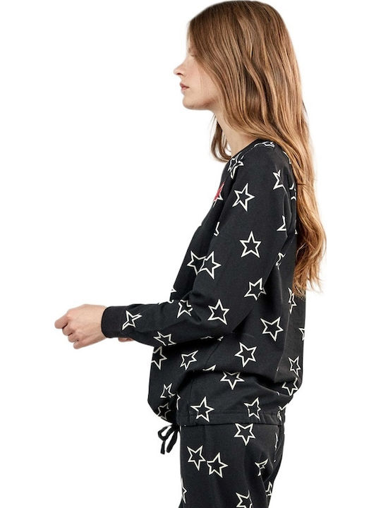 Gisela Winter Women's Pyjama Set Black