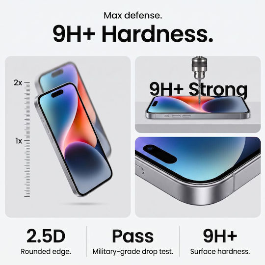 Закалено стъкло Tech-Protect Quick Set+ 2 броя Google Pixel 9 9 Pro 10 10 Pro 11 11 Pro Прозрачно 5906302343447