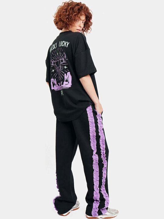 Damen-T-Shirt Schwarz