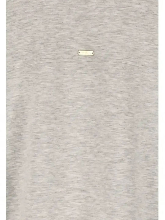 Damenbluse Light Grey Melange
