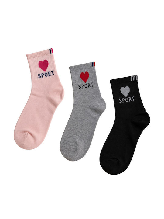 Yookie Дамски Чорапи Многоцветни 3Pack