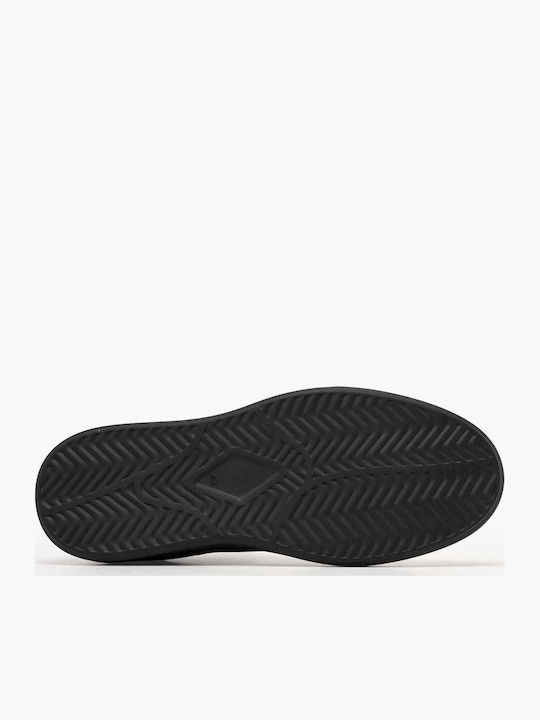 Schwarze Chelsea-Stiefeletten aus Leder
