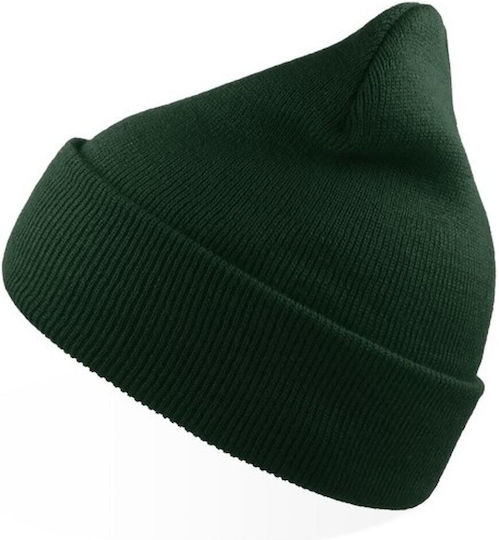Căciulă Tricotată Unisex Beanie în Culoare Albastru Marin