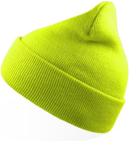 Căciulă Tricotată Unisex Beanie în Culoare Albastru Marin