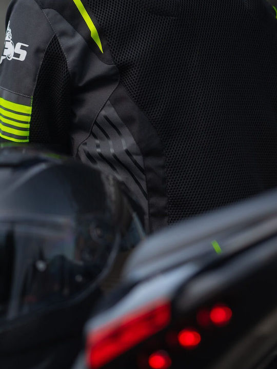 Grand Air Geacă Moto de Iarnă pentru Bărbați, Impermeabilă, Verde