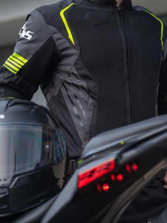 Grand Air Geacă Moto de Iarnă pentru Bărbați, Impermeabilă, Verde