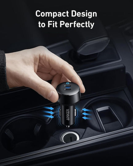 Anker Jellico Autoladegerät 40W Schnellladen mit 2xType-C Schwarz Farbe