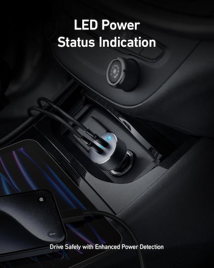 Anker Jellico Autoladegerät 40W Schnellladen mit 2xType-C Schwarz Farbe