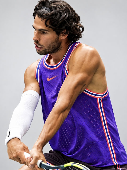 Nike Nikecourt Slam IM6605-514 Men's Purple Shirt