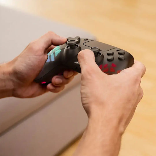 White Shark Actuarius Wireless Gamepad for Android / PC / PS3 / PS4 / PS5 / iOS Black