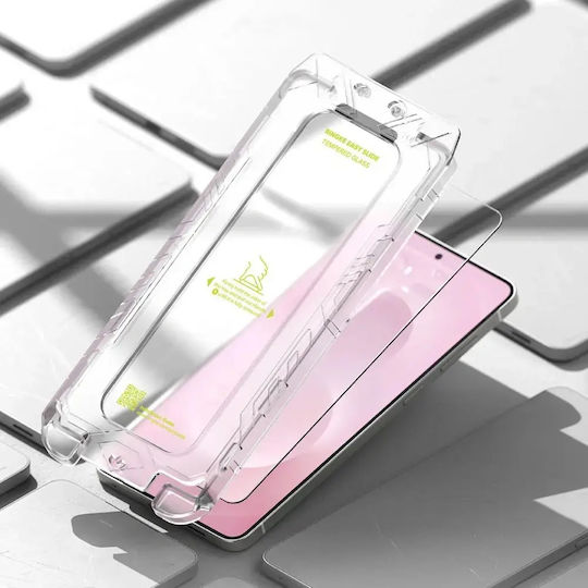 Θραυστό Γυαλί Ringke Easy Slide Samsung Galaxy S25 Edge Clear 2 Pack