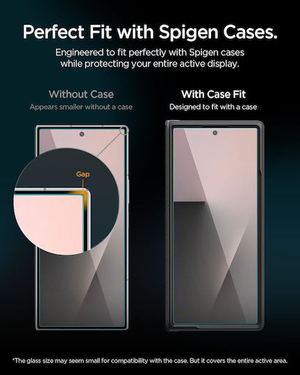 Spigen Glas.tr Ez Fit Pro Hd Ac Samsung Galaxy Z Fold 8 Διαφανές 2 Pack · 8800337250718