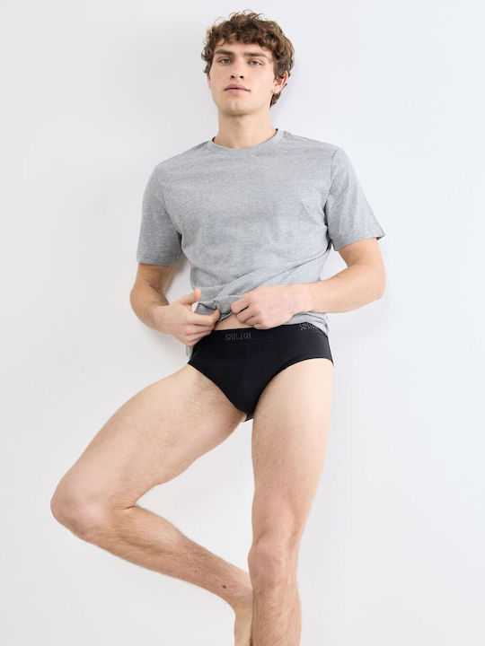 C2p Men's Slips Grey Combination 2Pack