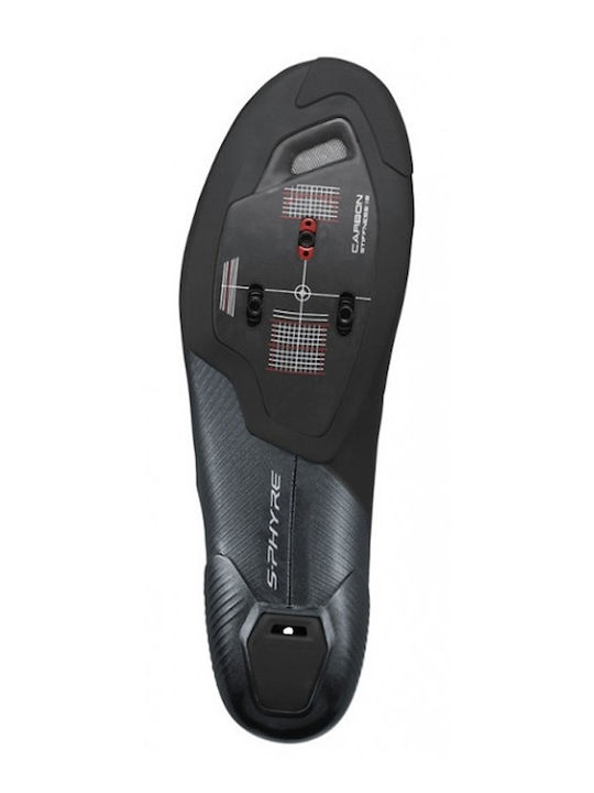 Shimano SH-RC903 Herren-Rennradschuhe, niedrig, schwarz