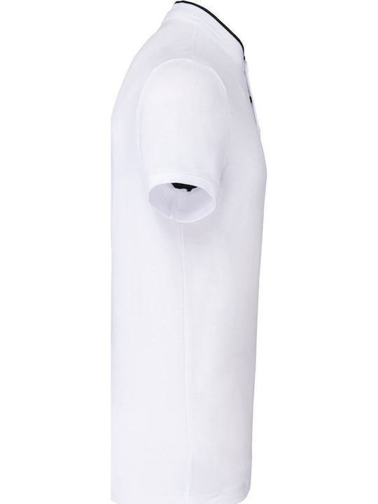 Kariban Мъжка рекламна тениска поло Navy/white