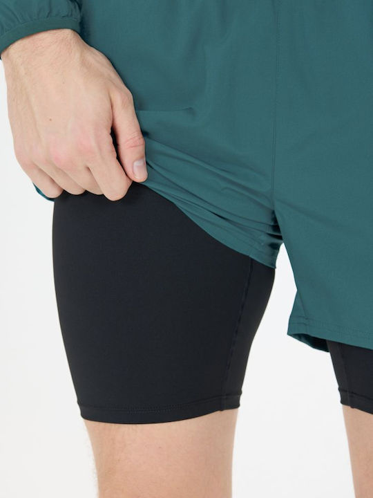 Kros Αθλητική Ανδρική Βερμούδα Slim Fit Green