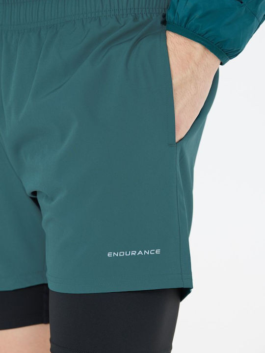 Kros Αθλητική Ανδρική Βερμούδα Slim Fit Green