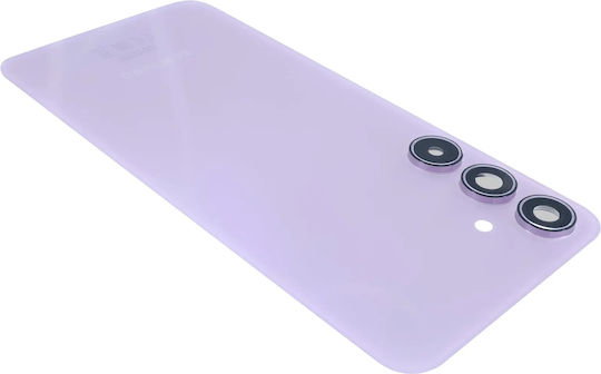 Задно стъкло за капак Samsung Galaxy A55 5G A556 2024 Service Pack люляково