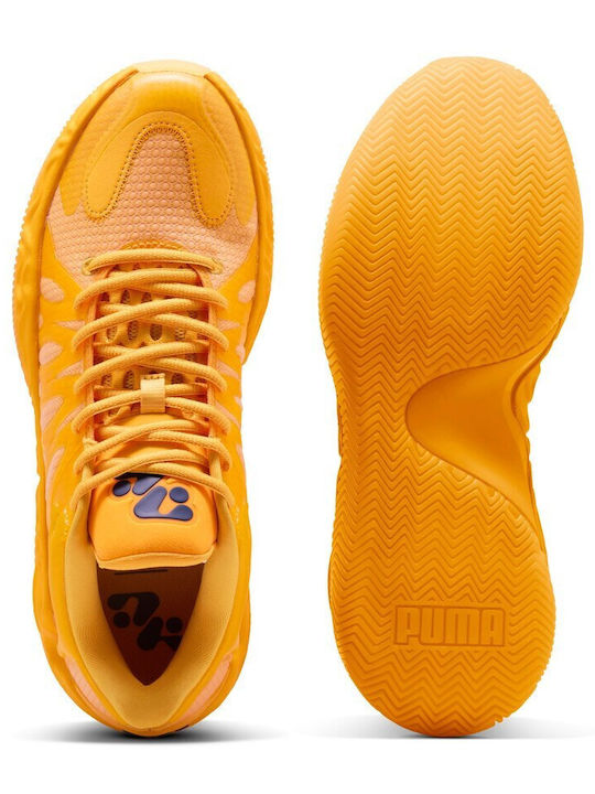 Hali 1 „Pace“ Niedrige Basketballschuhe in Gelb
